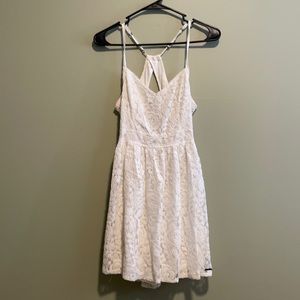 SALE!! -Abercrombie & Fitch White Lace Mini Dress